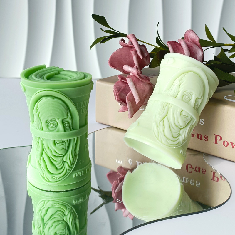 Soap Mold Silicone Loaf - แม่พิมพ์ซิลิโคนรูปเงินดอลลาร์ 3 มิติ สำหรับทำเทียนหอมเรซิ่น ของตกแต่ง แม่พิมพ์เงิน