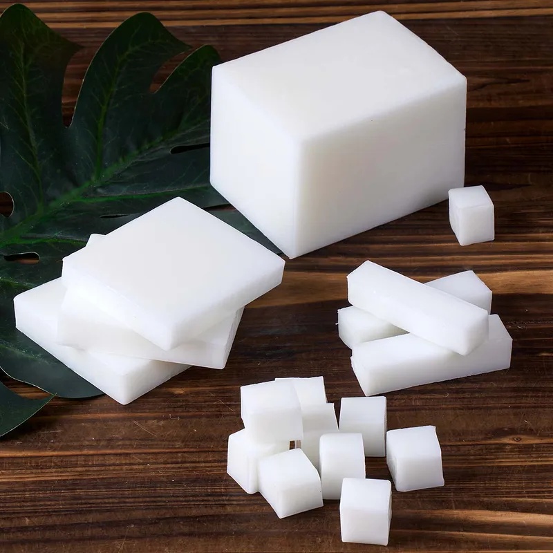 Soap Making Glycerin Base - เบสสบู่กลีเซอรีน 1000 กรัม สำหรับทำสบู่แฮนด์เมด DIY สีขาวใส