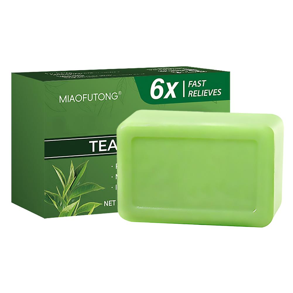 Soap Making Olive Oil - สบู่ขัดผิวอย่างอ่อนโยน, สบู่น้ำมันทีทรีสำหรับทำความสะอาดผิวกาย, ให้ความชุ่มชื้นแก่ผิวหน้าและผิวกาย สบู่ธรรมชาติ สบู่ทำความสะอาดผิว