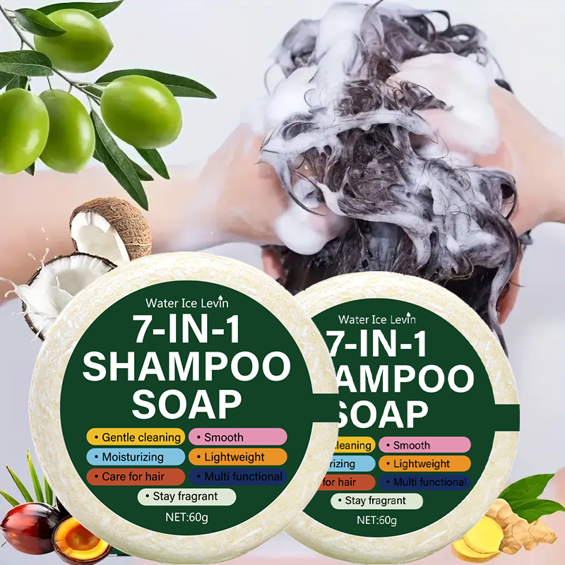 Soap Making Glycerin Base - สบู่แชมพู 7-อิน-1 | สูตรพืชออลอินวันเพื่อการทำความสะอาดและให้ความชุ่มชื้นอย่างอ่อนโยน น้ำหอมบางเบาและติดทนนาน