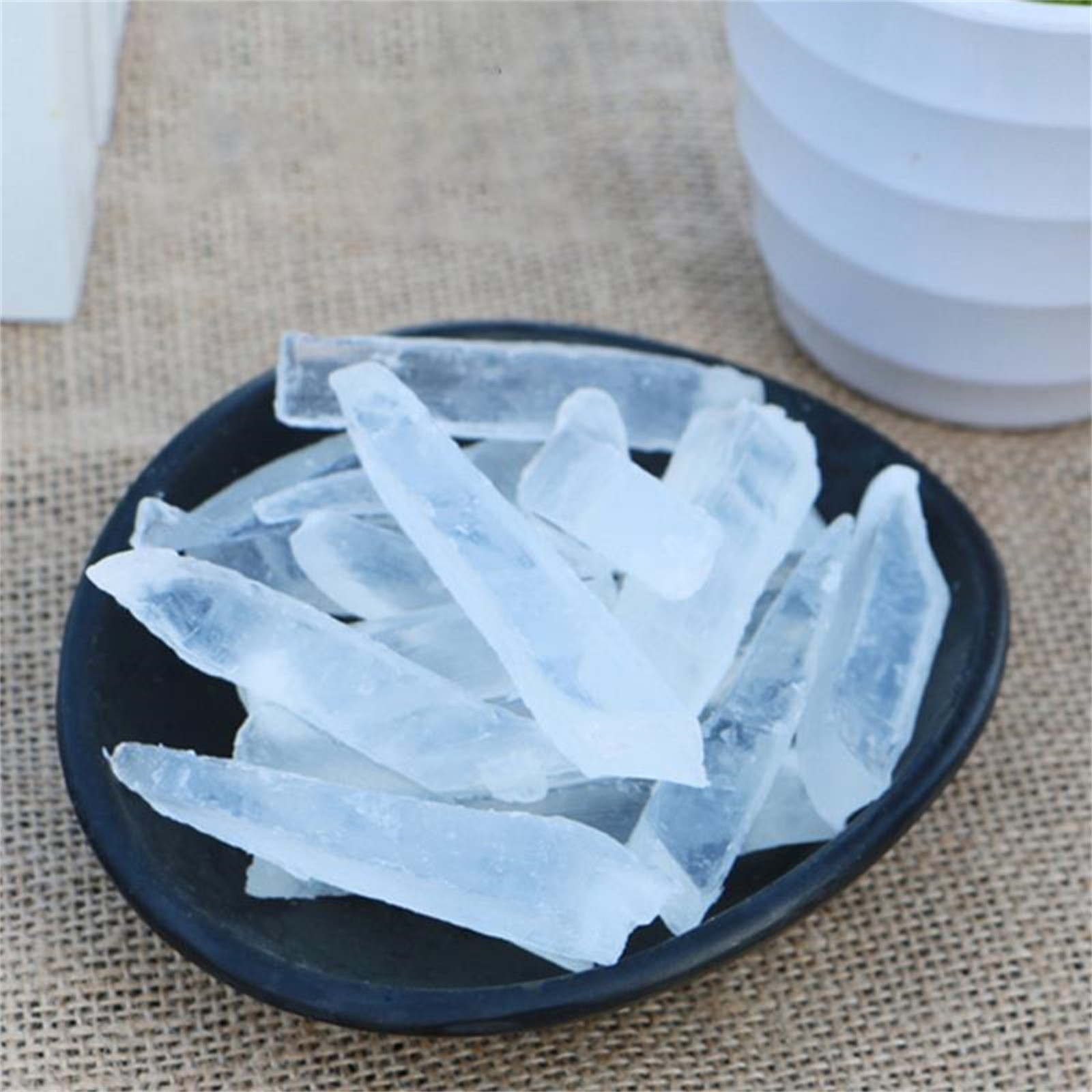 Soap Making Glycerin Base - สบู่กลีเซอรีนใสสำหรับทำสบู่ออร์แกนิค 250 กรัม สบู่วีแกนมือทำ DIY สบู่แบบละลายเท