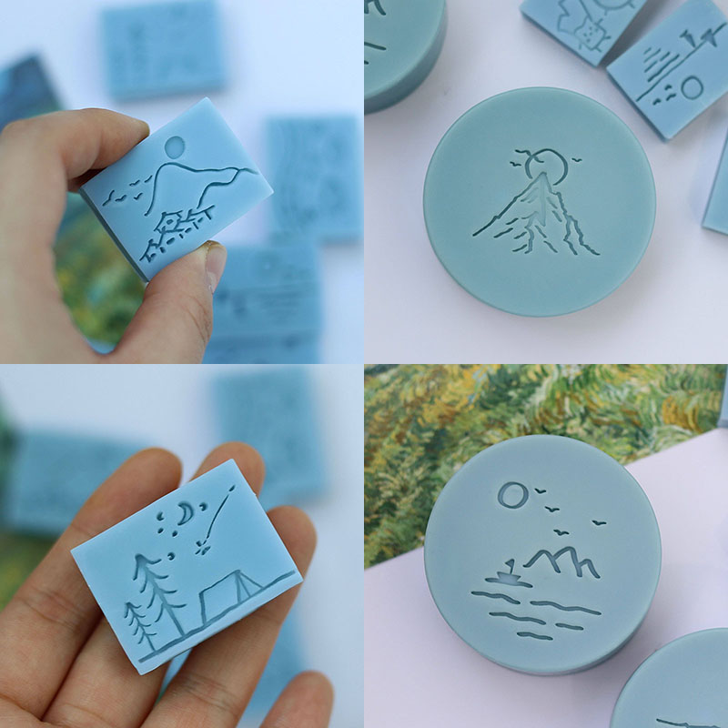 Soap Making Websites - ตราประทับอะคริลิคแบบกำหนดเองขนาด 40x40 มม. เครื่องมือประทับตราสลักชื่อส่วนตัวสำหรับงานประทับตราสบู่ทำมือและงานฝีมือทำสบู่