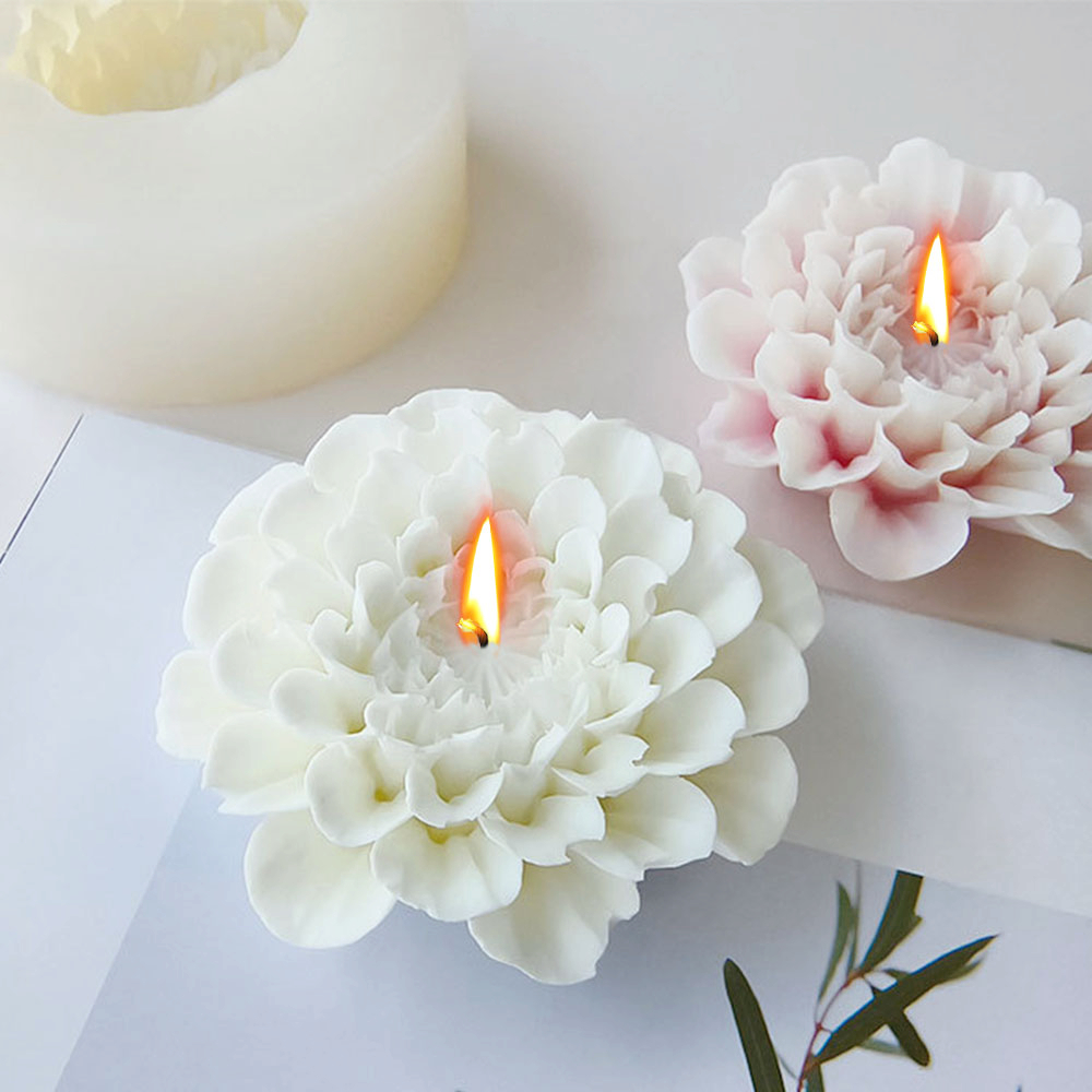 Soap Making Websites - อุปกรณ์ทำเทียนดอกไม้หลายกลีบถาดน้ำแข็งทำจากเรซินสบู่รูปกุหลาบทำมือเค้กช็อคโกแลตพิมพ์เค้กซิลิโคนสำหรับตกแต่งเครื่องดื่ม