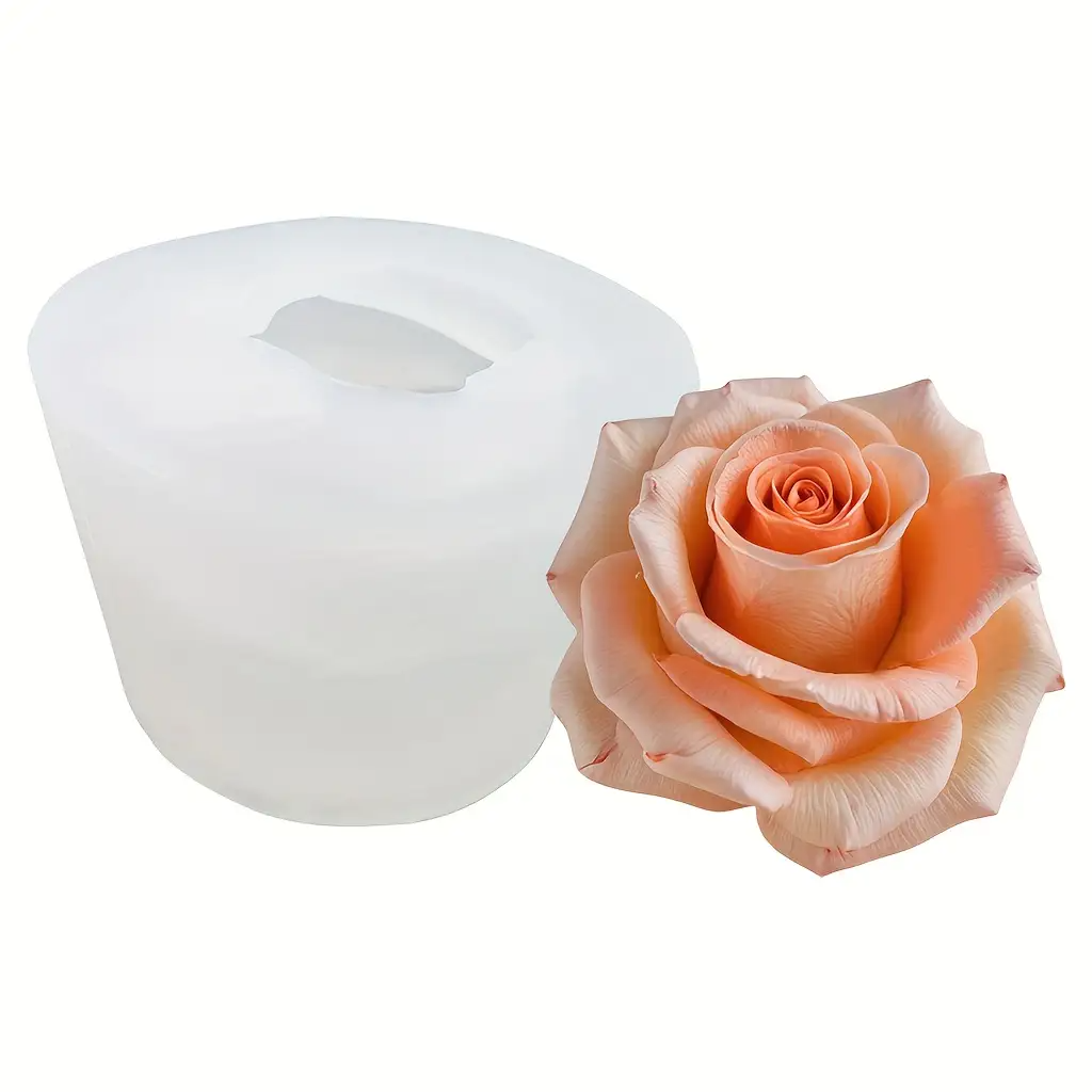 แม่พิมพ์เทียนซิลิโคนรูปดอกกุหล - Soap Making Additives บทวิจารณ์และราคา