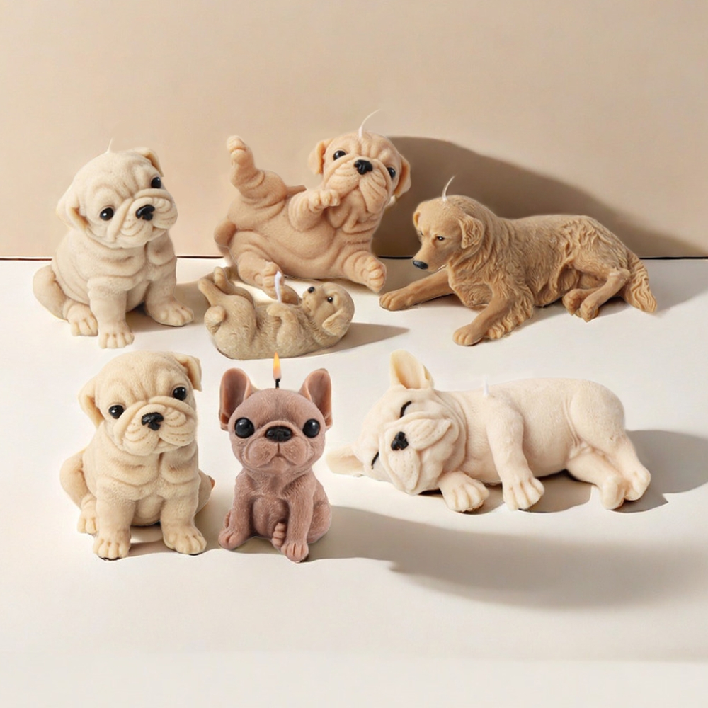 3D สุนัขซิลิโคนเทียนแม่พิมพ์ S - Soap Making Additives บทวิจารณ์และราคา