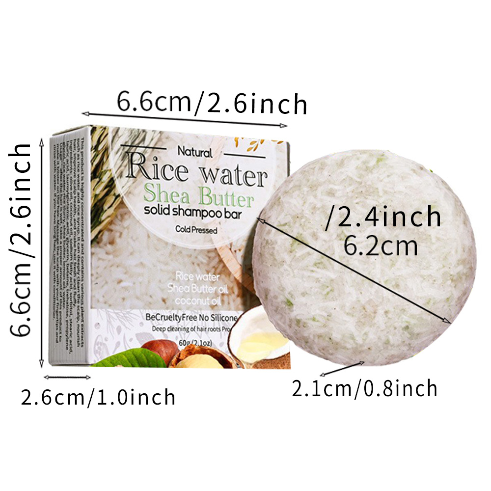 XF 60g ข้าวแชมพูบาร์ 100% ธรรม - Soap Making Olive Oil บทวิจารณ์และราคา