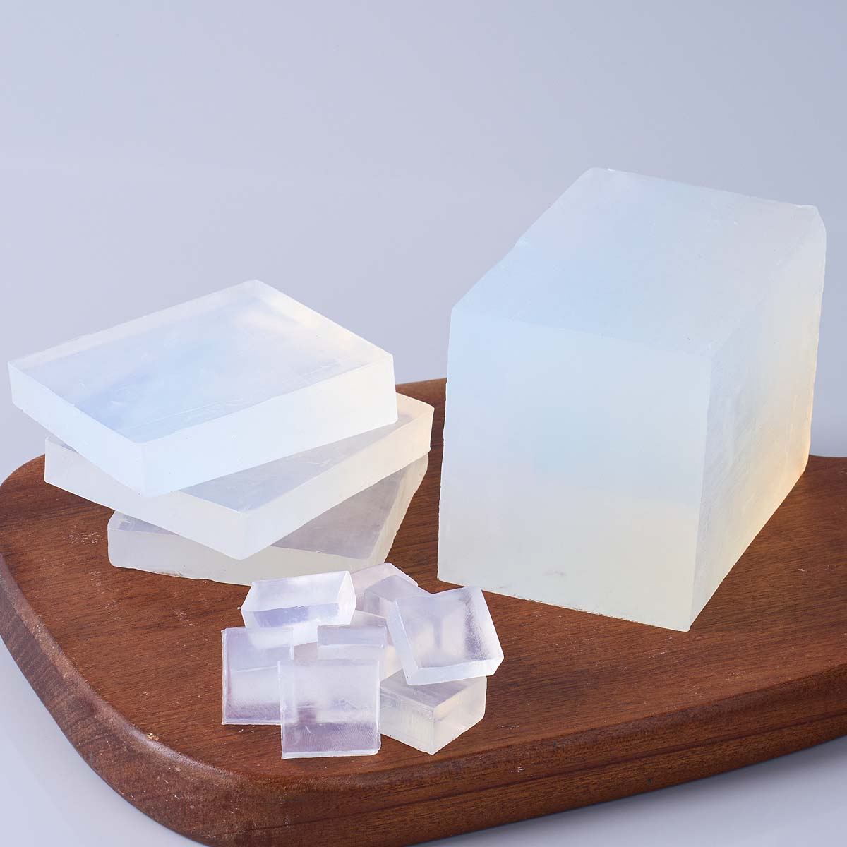 เบสสบู่กลีเซอรีนสีขาวใส ออร์แก - Soap Making Glycerin Base บทวิจารณ์และราคา