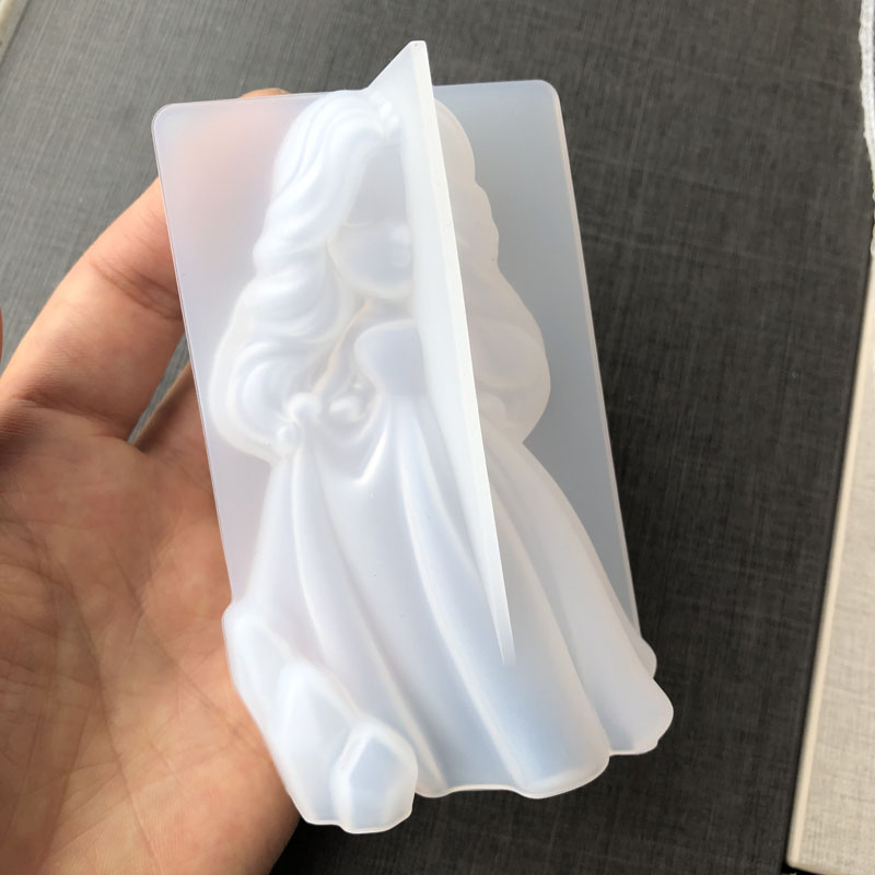 3D น่ารักเจ้าหญิงซิลิโคนเทียนแ - Soap Mold Silicone Loaf บทวิจารณ์และราคา