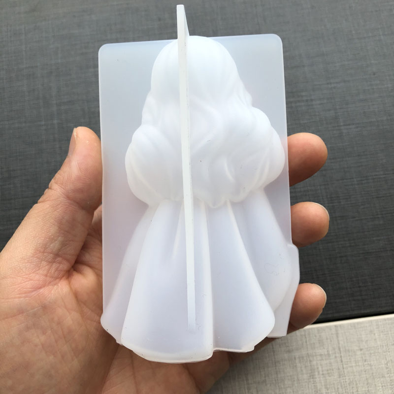 3D น่ารักเจ้าหญิงซิลิโคนเทียนแ - Soap Mold Silicone Loaf บทวิจารณ์และราคา