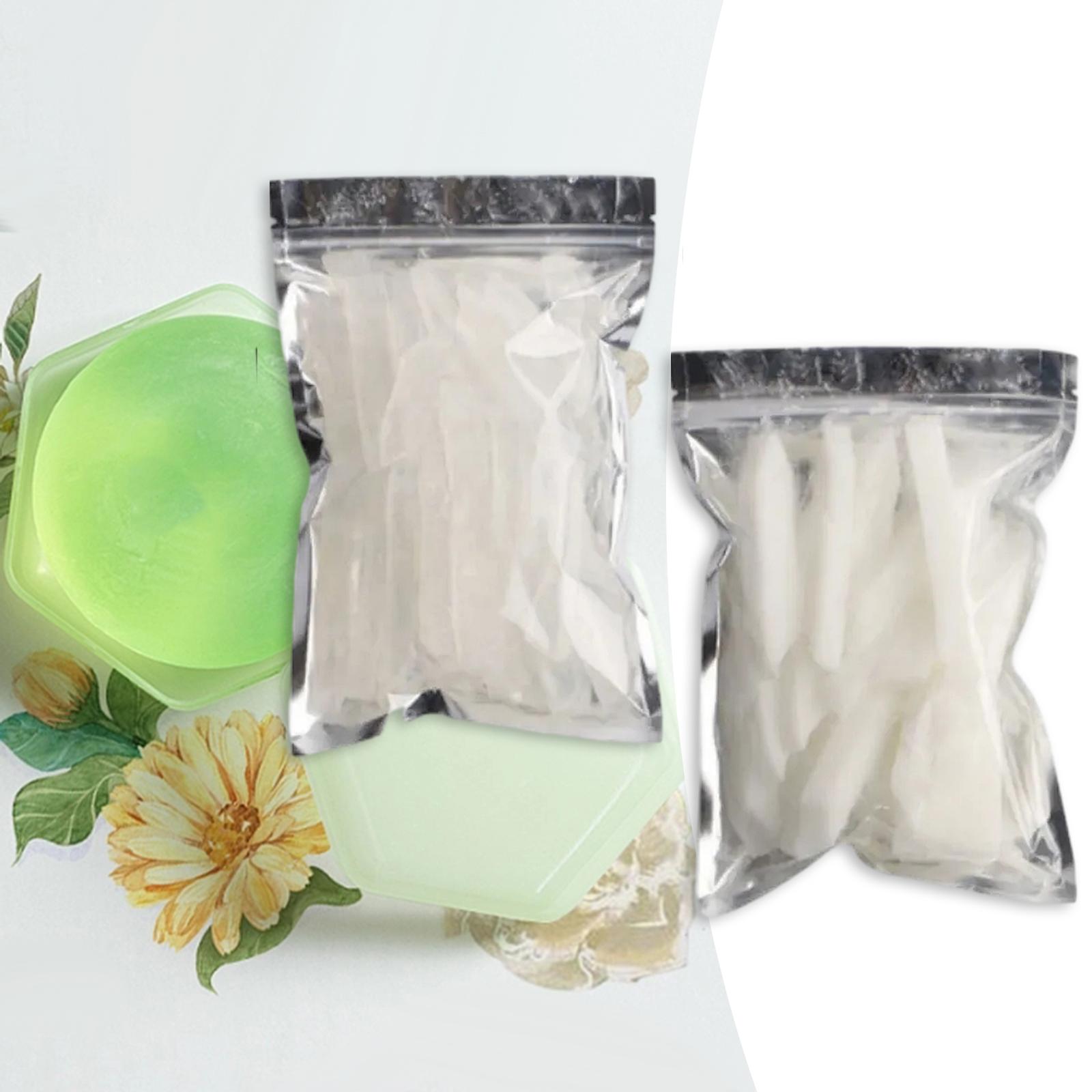 เบสสบู่ใสสีขาวสำหรับทำสบู่ กลี - Soap Making Glycerin Base บทวิจารณ์และราคา