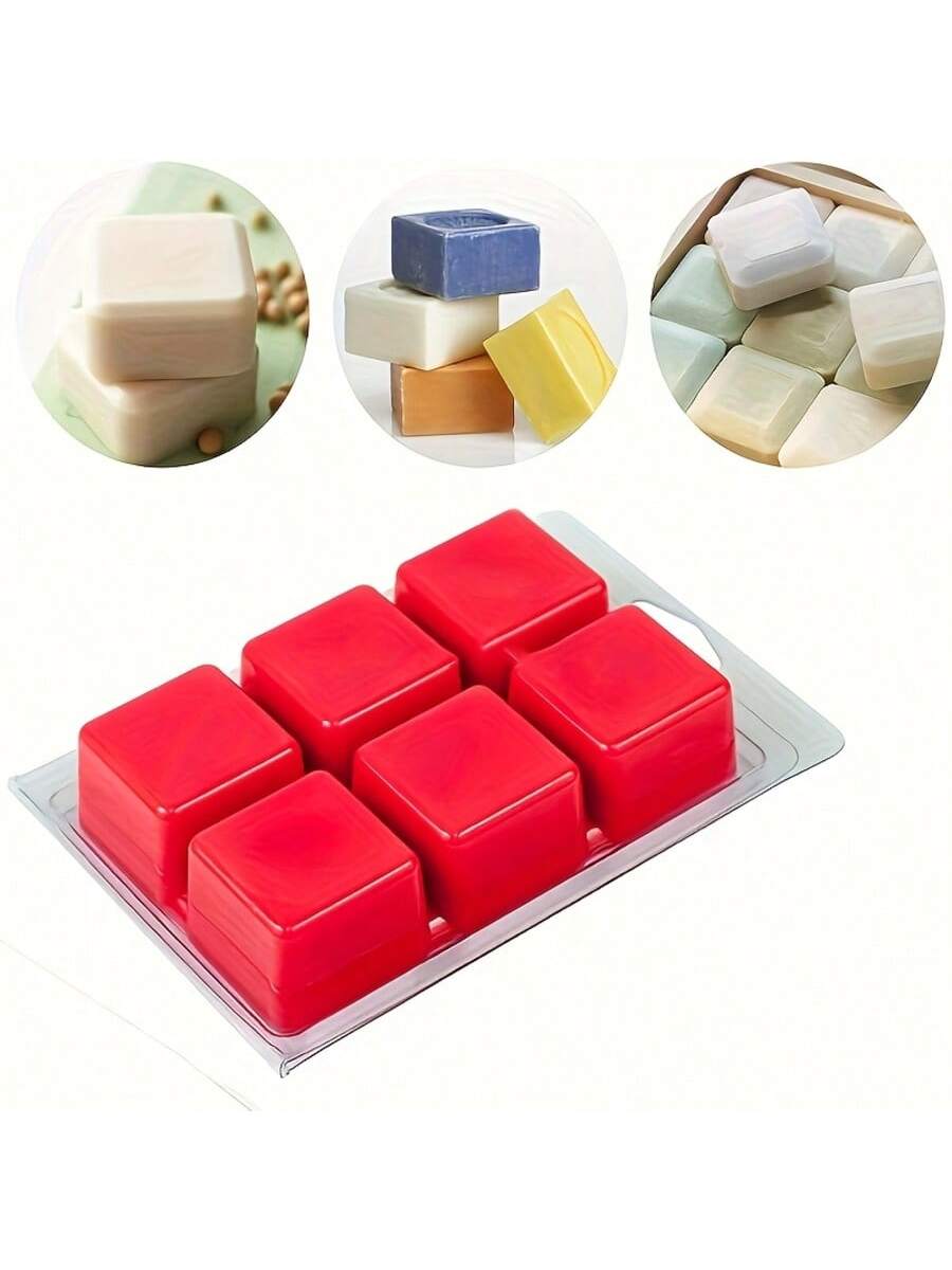 ถาดพลาสติกใสทรงสี่เหลี่ยม 6 หล - Soap Making Websites บทวิจารณ์และราคา