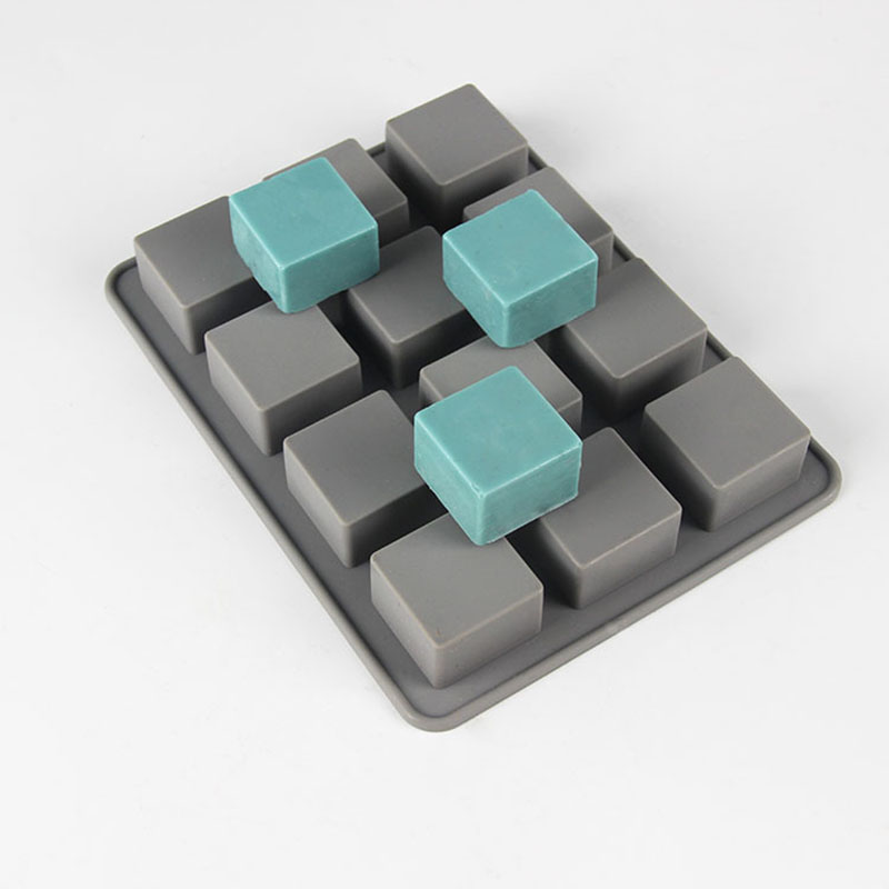 1 PCS ซิลิโคนสบู่แม่พิมพ์12ฟัน - Soap Mold Silicone Loaf บทวิจารณ์และราคา