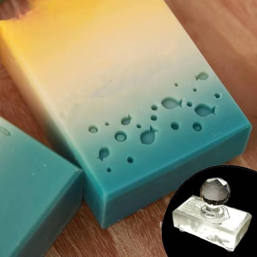 แสตมป์อะคริลิคทำมือลายปลาแสนน่ - Soap Making Websites บทวิจารณ์และราคา