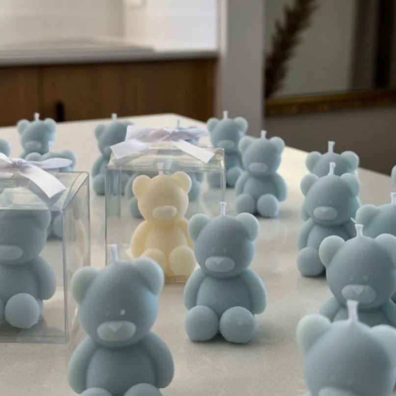 แม่พิมพ์ซิลิโคนหมีสําหรับเทียน - Soap Making Additives บทวิจารณ์และราคา