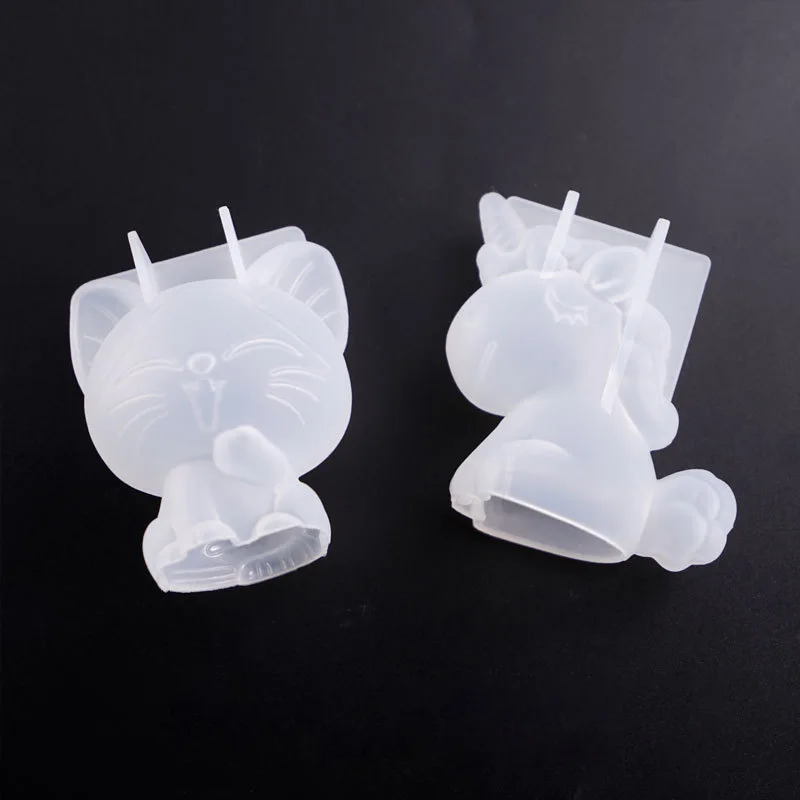 3D เรขาคณิตซิลิโคนยูนิคอร์นแมว - Soap Mold Silicone Loaf บทวิจารณ์และราคา