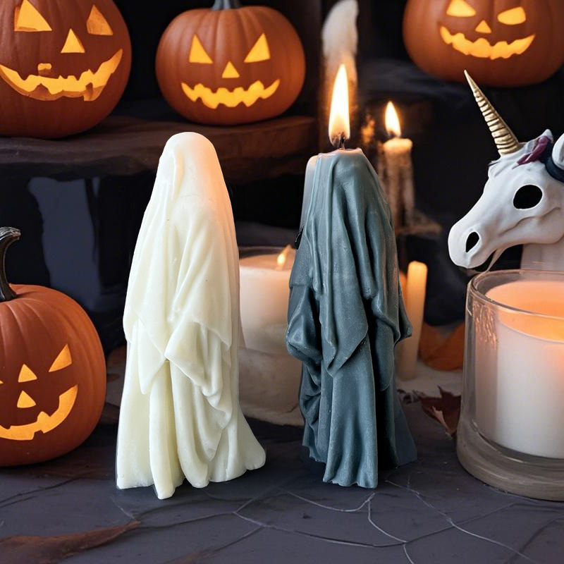 DIY ฮาโลวีน Ghost ซิลิโคนเทียน - Soap Making Additives บทวิจารณ์และราคา