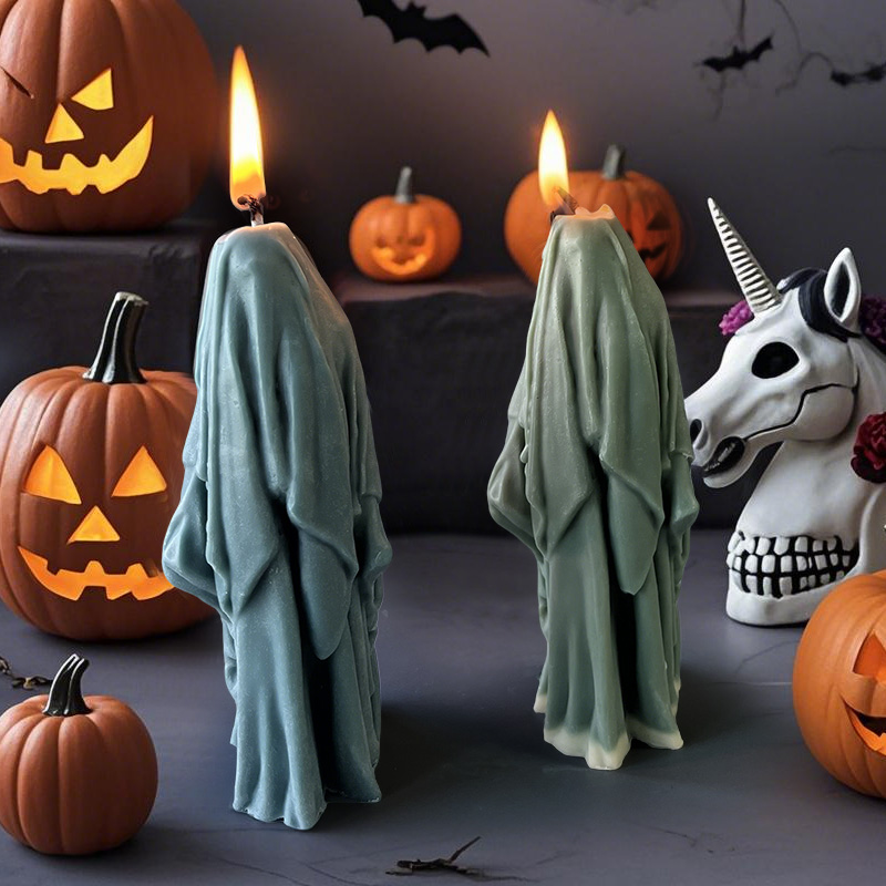 DIY ฮาโลวีน Ghost ซิลิโคนเทียน - Soap Making Additives บทวิจารณ์และราคา