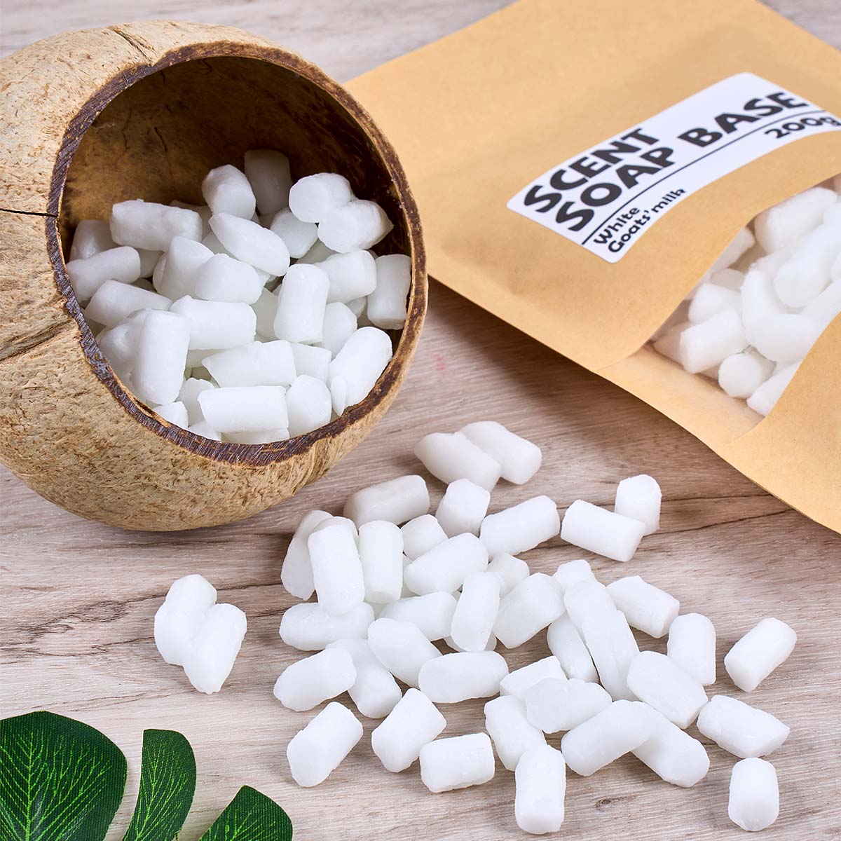 เบสสบู่กลีเซอรีนสี 200 กรัม สำ - Soap Making Glycerin Base บทวิจารณ์และราคา