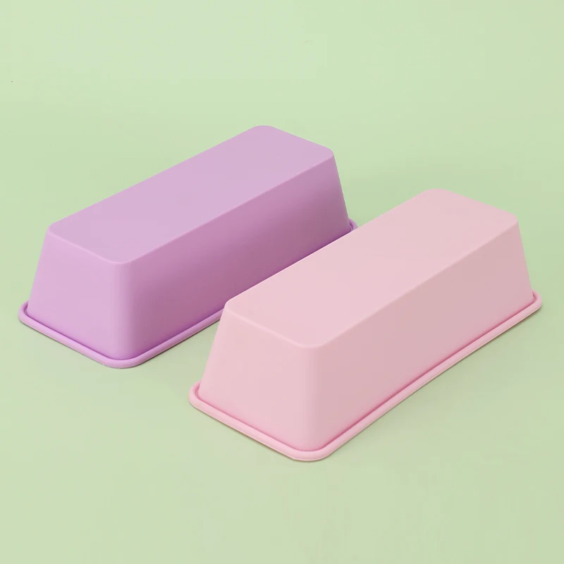 แม่พิมพ์ทำสบู่รูปทรงสี่เหลี่ยม - Soap Mold Silicone Loaf บทวิจารณ์และราคา