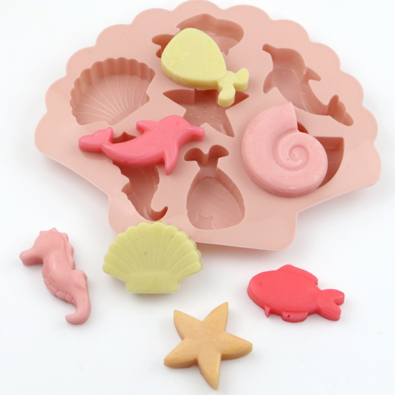 Marine Theme แม่พิมพ์ซิลิโคน O - Soap Making Websites บทวิจารณ์และราคา