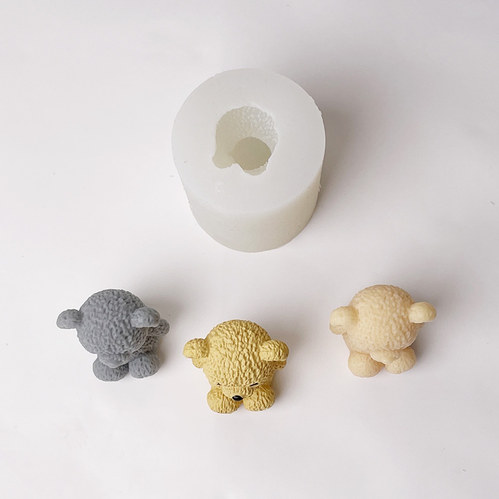 3D น่ารักหมีเทียนทําแม่พิมพ์ M - Soap Making Additives บทวิจารณ์และราคา