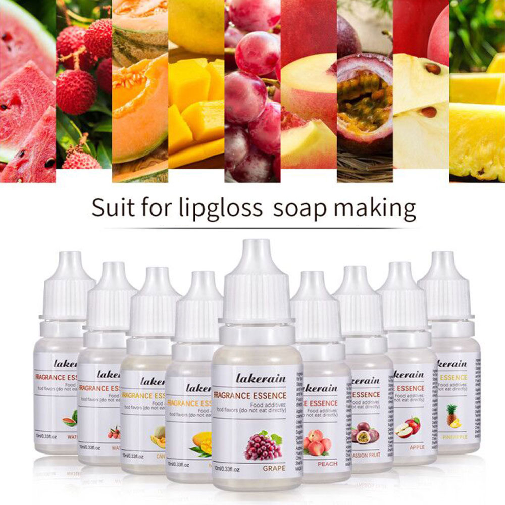 10ml ผลไม้บริสุทธิ์น้ํามันหอมร - Soap Making Additives บทวิจารณ์และราคา