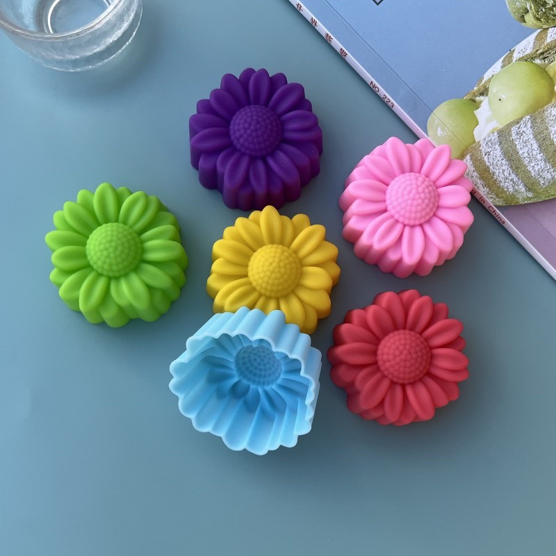 ชุดแม่พิมพ์ซิลิโคนลายดอกไม้ 6  - Soap Mold Silicone Loaf บทวิจารณ์และราคา