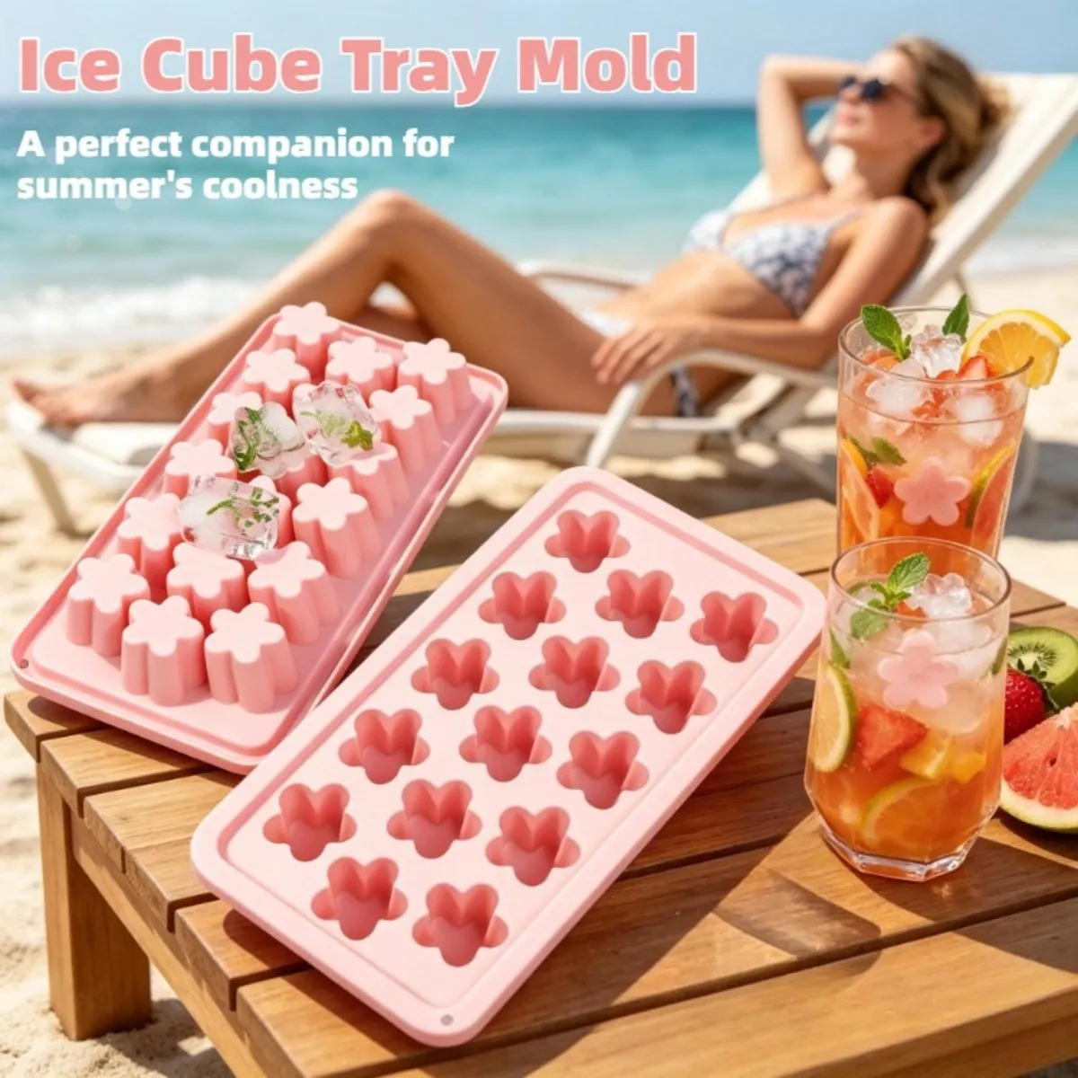ถาดน้ำแข็งรูปดอกไม้ 1 ชิ้น พร้ - Soap Making Websites บทวิจารณ์และราคา