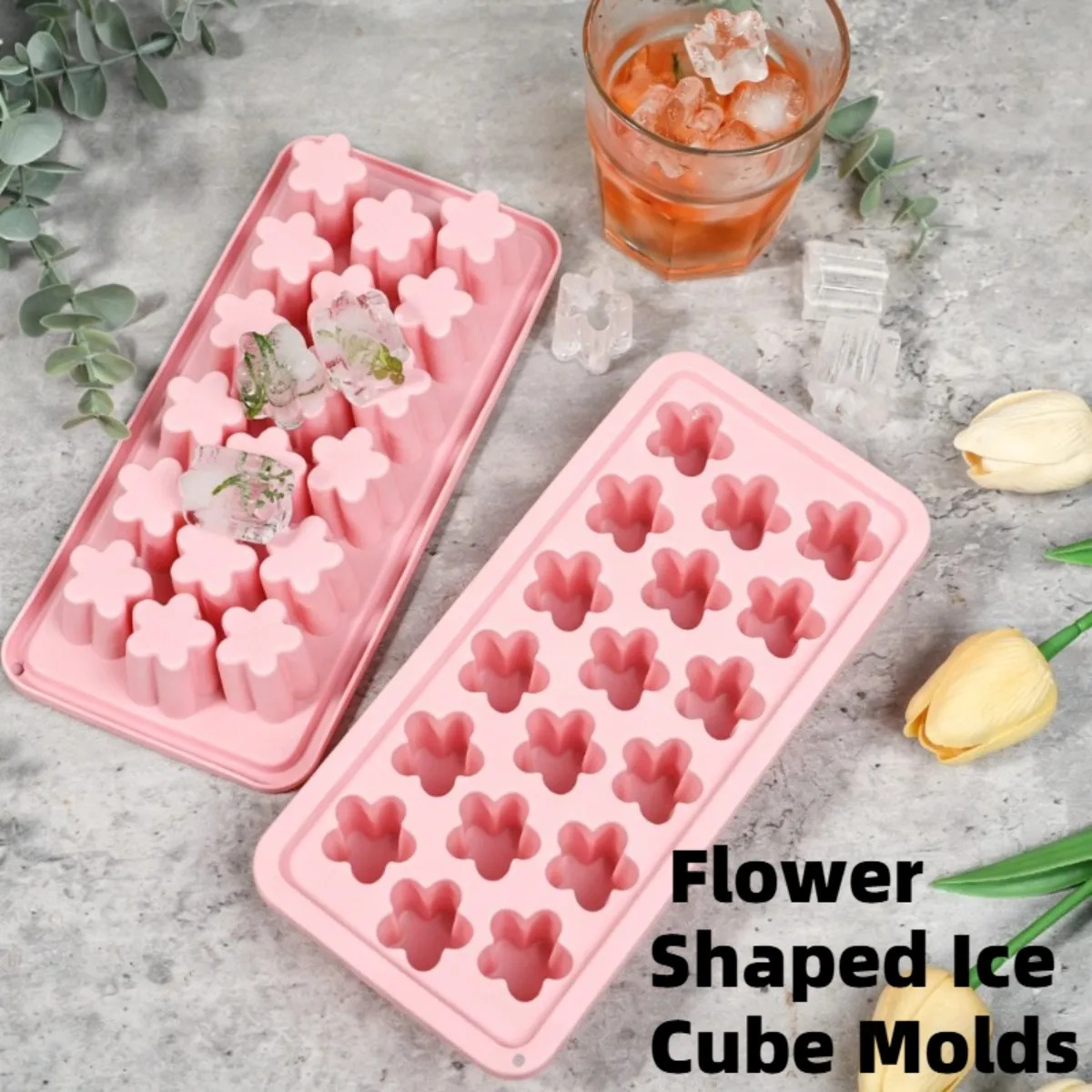 ถาดน้ำแข็งรูปดอกไม้ 1 ชิ้น พร้ - Soap Making Websites บทวิจารณ์และราคา