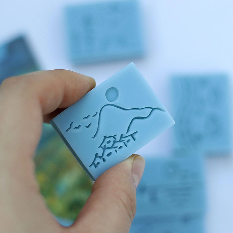 ตราประทับอะคริลิคแบบกำหนดเองขน - Soap Making Websites บทวิจารณ์และราคา