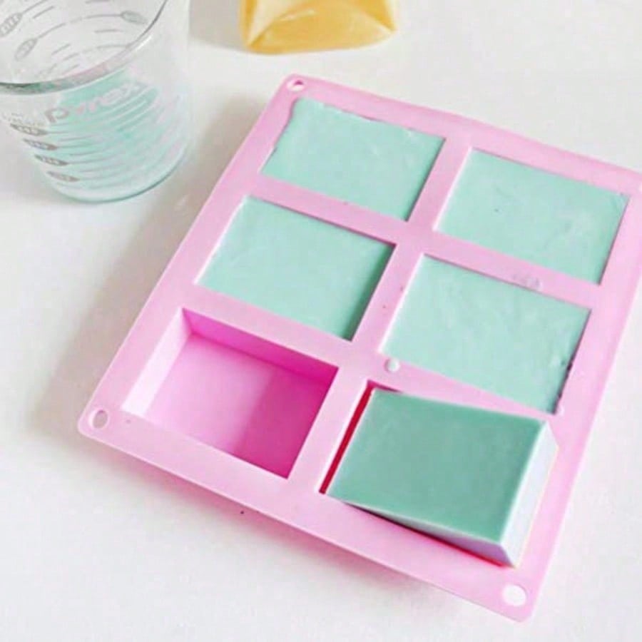 1-2 แพ็ค แม่พิมพ์ซิลิโคน DIY 6 - Soap Mold Silicone Loaf บทวิจารณ์และราคา