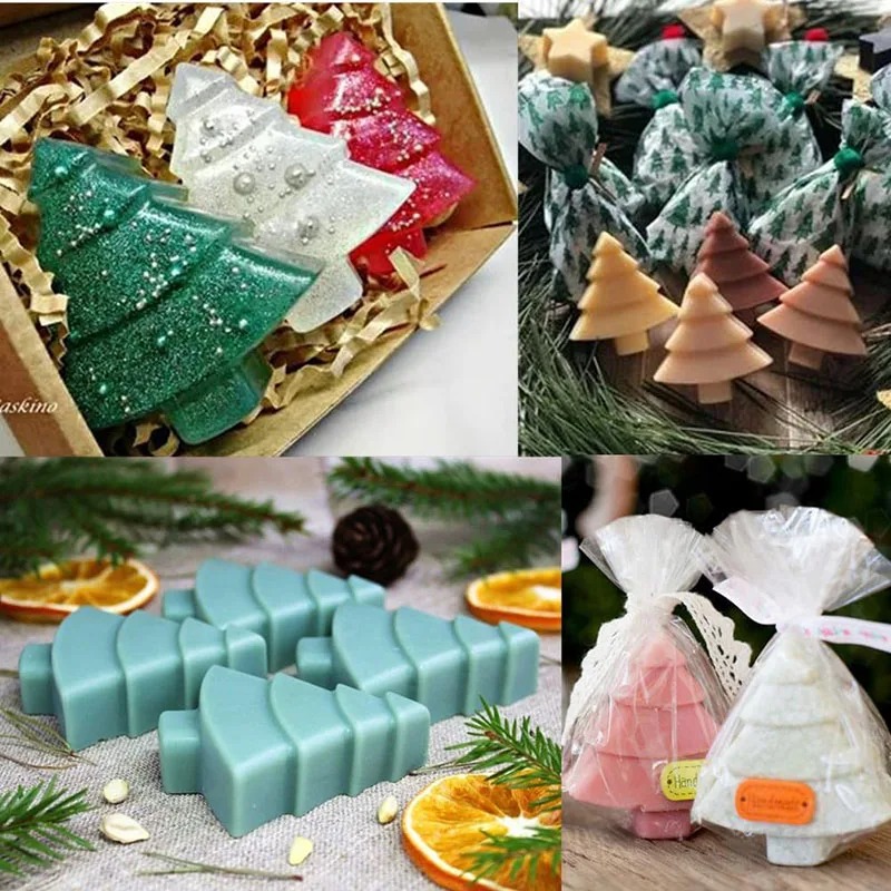 แม่พิมพ์ซิลิโคนรูปต้นคริสต์มาส - Soap Making Websites บทวิจารณ์และราคา