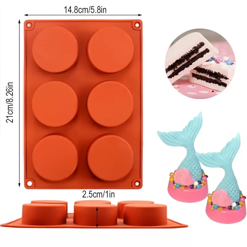 แม่พิมพ์สบู่ซิลิโคนทรงกลม DIY  - Soap Mold Silicone Loaf บทวิจารณ์และราคา