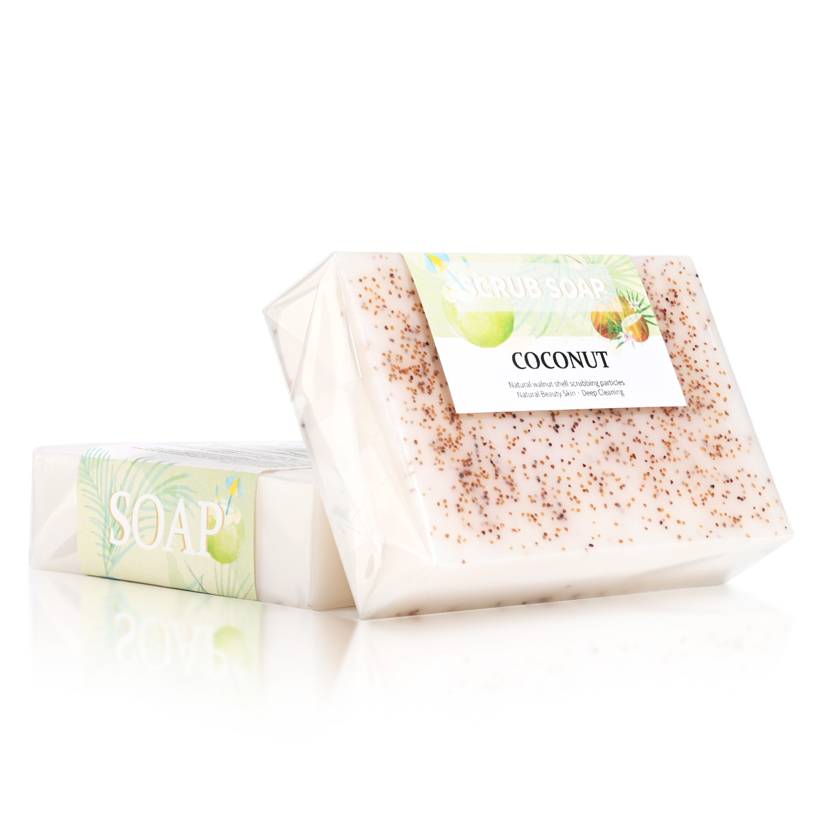 สบู่กะทิธรรมชาติ M+ ผสมอนุภาคฝ - Soap Making Olive Oil บทวิจารณ์และราคา