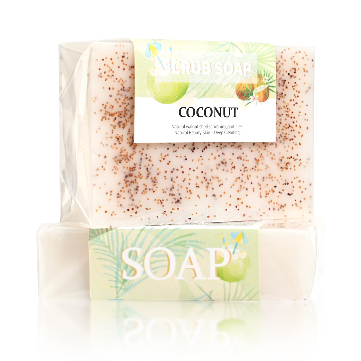 สบู่กะทิธรรมชาติ M+ ผสมอนุภาคฝ - Soap Making Olive Oil บทวิจารณ์และราคา